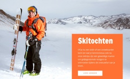 Skitochten - Prachtig Websiteontwerp