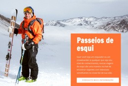 Passeios De Esqui - Online HTML Page Builder