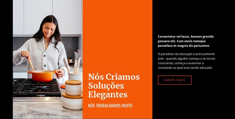 Soluções Elegantes Landing Page