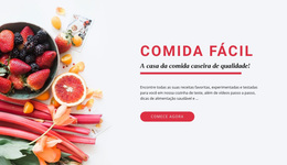 Comida Fácil - Tema WordPress Profissional Personalizável