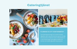 Cateringtjänst - Onlinemallar