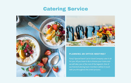 Catering Service Fully Responsive