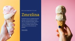 Kornouty Zmrzliny – Vlastní Motiv WordPress