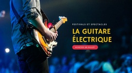 Festivals De Guitare Électrique – Modèles Gratuits