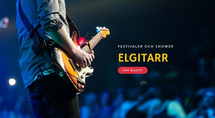 Elgitarrfestivaler CSS -mall