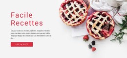 Recettes Faciles – Créateur De Sites Web Pour Vous Inspirer