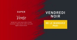 Vente De Demain - Modèle HTML Simple