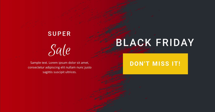 Sale from tomorrow HTML5 Template