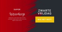 Gratis HTML5 Voor Verkoop Vanaf Morgen