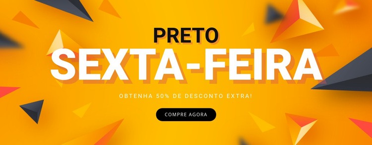 Venda Black Friday Modelos de construtor de sites