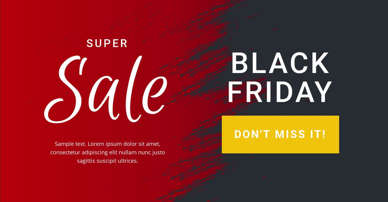 Sale from tomorrow Squarespace Template Alternative
