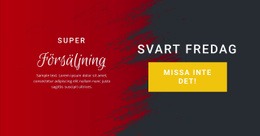 Försäljning Från Imorgon - Responsiva Webbplatsmallar