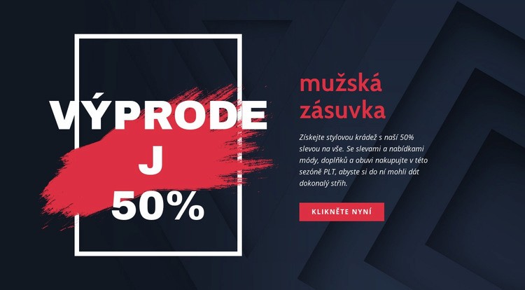 Outlet online Šablona CSS