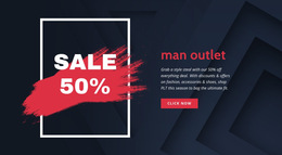 Outlet Online Templates Html5 Responsive Free