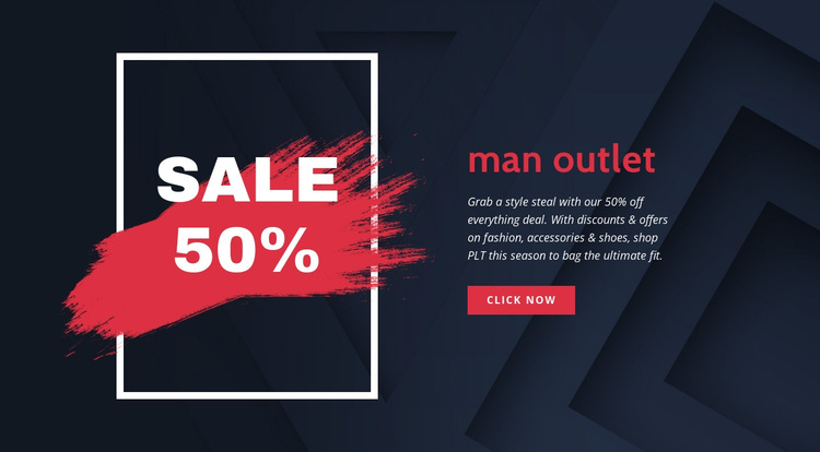Outlet online HTML5 Template
