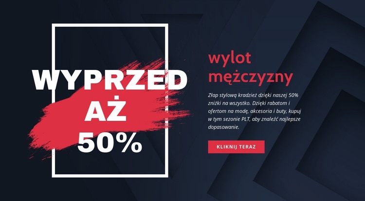 Outlet online Szablon HTML