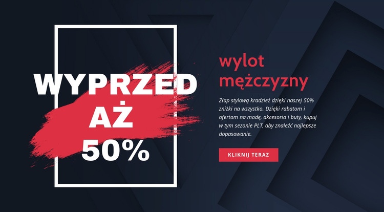 Outlet online Szablon HTML5