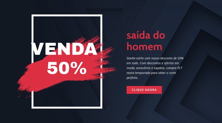 Outlet online Design do site