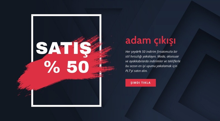 Online çıkış HTML5 Şablonu