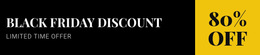 Black Friday Discount