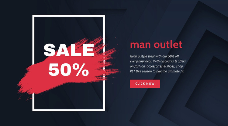 Outlet online WordPress Theme