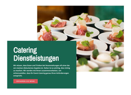 Layout-Funktionalität Für Verpflegung