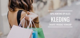 Verkoop Sluiten Ontwerpwebsite