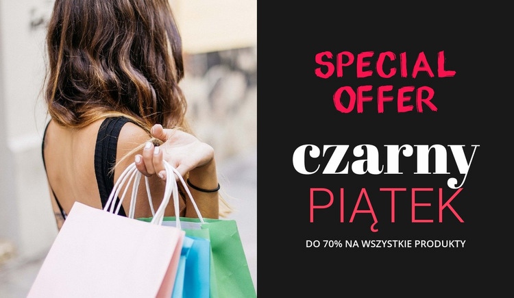 Specjalna oferta dla Ciebie Szablony do tworzenia witryn internetowych