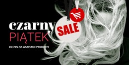 Kolumna Szablonu Siatki CSS Dla Sprzedam Blok Z Ciemnym Tłem