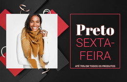 Sexta-Feira Preta - Modelo De Código HTML