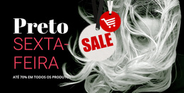 Site WordPress Para Bloco De Venda Com Fundo Escuro