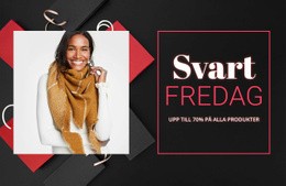 Svart Fredag - HTML-Kodmall