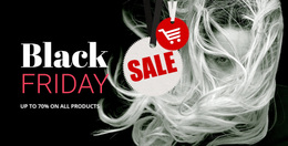 Sale Block With Dark Background - Professional Website Design