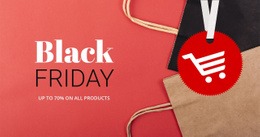 Bästa Black Friday -Erbjudanden - HTML Template Generator