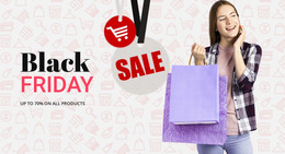 Get Amazing Shopping Deals - Beautiful Website Mockup