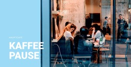 Kaffeepause - Responsive Website-Vorlagen