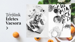 Tervezősablon Ehhez: Finom Könnyű Vacsora