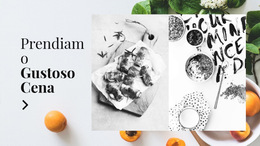 Deliziosa Cena Leggera - Miglior Design Del Modello Di Sito Web