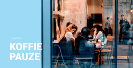 HTML-Landing Voor Koffiepauze