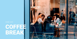 Coffee Break - Simple Website Template