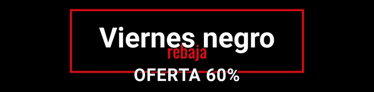 Venta loca de viernes negro Creador de sitios web HTML