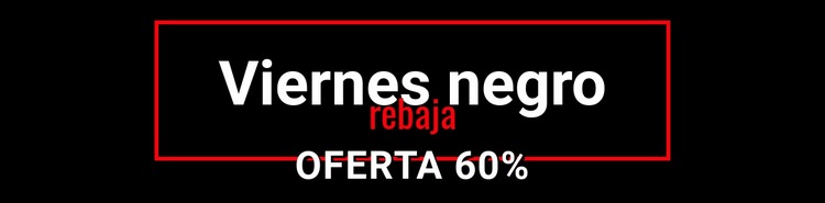 Venta loca de viernes negro Diseño de páginas web