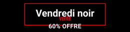 Vente Folle Du Vendredi Noir - Modèle De Page HTML