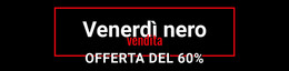 Vendita Pazza Del Venerdì Nero - Modello Di Pagina HTML