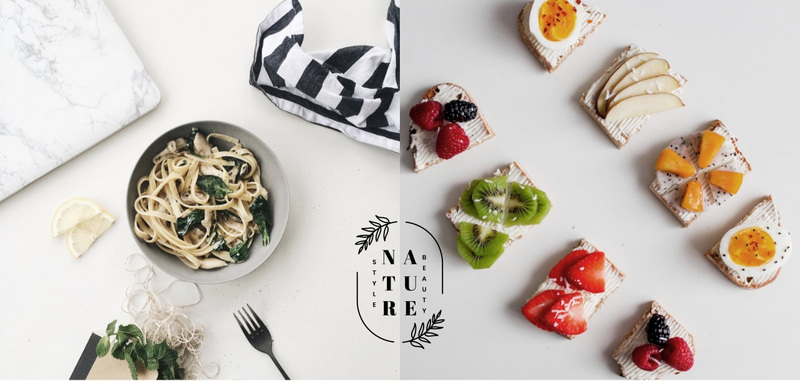 Gourmet snacks Squarespace Template Alternative