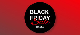Custom Fonts, Colors And Graphics For Black Friday Clothing Sale