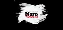 Banner Di Vendita Venerdì Nero - Pagina Di Destinazione Pronta Per L'Uso