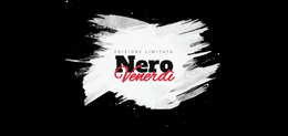 Banner Di Vendita Venerdì Nero