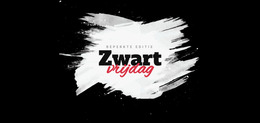 Zwarte Vrijdag Verkoop Banner