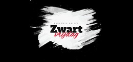 Zwarte Vrijdag Verkoop Banner - Gratis Sjablonen